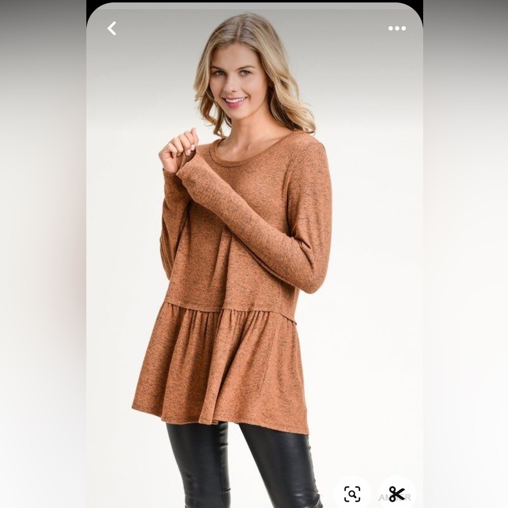 Jodif Peplum Sweater
